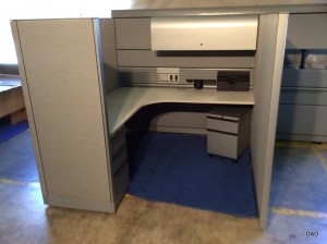 Used Knoll Currents & Morrison workstations