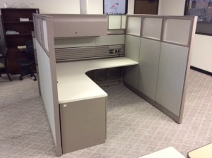 Used Knoll Currents and Morrison workstations