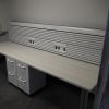Knoll Benching Used Office Benching